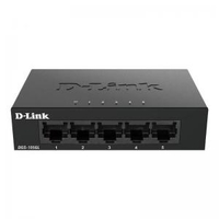 D Link DGS 105GL 5 Port Unmanaged Gigabit Ethernet Metal Housing