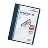Durable Duraclip Folder PVC Clear Front 3mm Spine for 30 Sheets A4