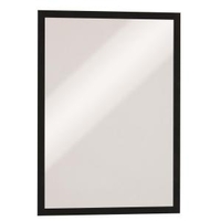 Durable Duraframe Magnetic A3 Black Ref 486801 Pack 5 4042809