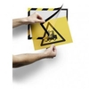 Durable DURAFRAME Security A4 YellowBlack Pack of 10