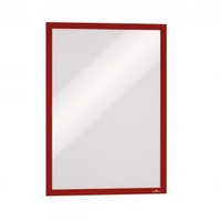 Durable DURAFRAME Self Adhesive A3 Red Pack of 6