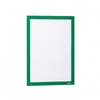 Durable DURAFRAME Self Adhesive A4 Green Pack of 10