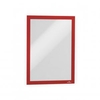 Durable DURAFRAME Self Adhesive A4 Red Pack of 10
