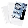 Durable Punched Pockets A5 Polypropylene Top Opening Crystal Clear