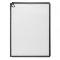 Durable SHERPA Display Panel PLUS Black Pack of 10