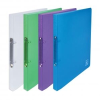 Elba 2nd Life Ring Binder Polypropylene A4 Assorted Pack of 4