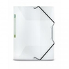 Elba 2nd Life Three Flap Folder A4 Clear 400059426