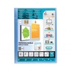 Elba 40 Pocket Display Book Blue