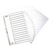 Elba A4 Mylar Numbered 1-15 Index Pack of 1 100204618