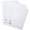 Elba Divider A4 20 Part White Card 400007500 19657HB