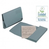 Elba Document Wallet Full Flap 285gsm Capacity 32mm Foolscap Blue Ref