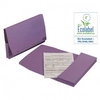 Elba Document Wallet Full Flap 285gsm Capacity 32mm Foolscap Mauve Ref
