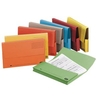 Elba Document Wallet Half Flap 285gsm Capacity 32mm A4 Assorted Ref