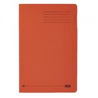 Elba Heavyweight Foolscap 290gsm Orange Square Cut Folder 100090220