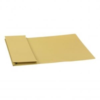Elite Document Wallet Full Flap 315gsm Capacity 35mm Foolscap Yellow