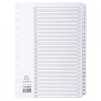 Exa A4 Index 160gsm 1-25 White