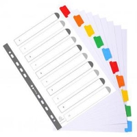 Exa Dividers A4 10pt WHCol Tabs