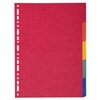 Exacompta Forever Recycled Divider 5 Part A4 Extra Wide 220gsm Card