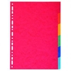 Exacompta Forever Recycled Divider 6 Part A4 220gsm Card Vivid
