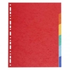 Exacompta Forever Recycled Divider 6 Part A4 Extra Wide 220gsm Card