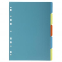 Exacompta Forever Recycled Polypropylene 5 Part Dividers A4 2705E