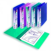 Exv Ring Binder 2ring A4 Astd Pack of 10