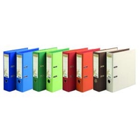 Forever PremTouch Lever Arch File A4 80mm Assorted Pack of 10 53980E