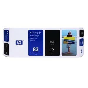 Hewlett Packard HP 83 Black UV Inkjet Cartridge C4940A