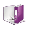 Leitz 180 WOW A4 Laminated Lever Arch File Purple 1 x Pack of 10