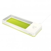 Leitz WOW Desk Organiser with Charger Green 53651064 PK1 22649ES