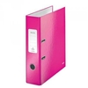 Leitz WOW Lever Arch File 85mm Spine for 250 Sheets A4 Pink Pack 10
