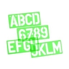 Linex-8550 Lettering Template 50mm 100411050 LX85500