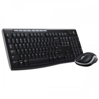 Logitech MK270 Keyboard and Mouse Desktop Combo Wireless Black Ref