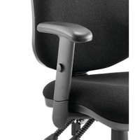 Luna Black Height Adjustable Arms