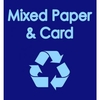 Mixed Paper And Card Recycling Sack designed to fit most racking