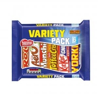 Nestle Standard Size Variety Pack Assorted 6 Varieties 264g Ref