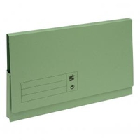 Office Document Wallet Full Flap 285gsm Recycled Capacity 32mm