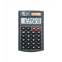 Office Handheld Calculator 8 Digit 3 Key Memory Solar and Battery