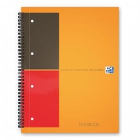 Oxford Int Classic Nbk Wirebound 80gsm Smart Ruled Perf Punched 4