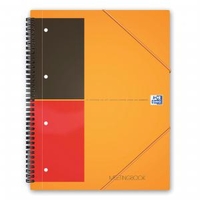 Oxford Int Meeting Nbk Poly Wbd 80gsm Smart Ruled Perf Punched 4 Holes