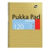 Pukka Pad Vellum Notebook Wirebound 80gsm Ruled Margin Perf Punched 4
