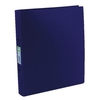 Q-Connect 2 Ring Binder A4 Polypropylene Opaque Frosted Blue KF02095