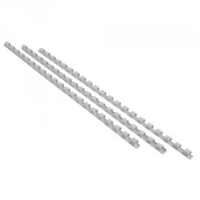 Q-Connect Binding Comb 8mm White Pk 100 KF24019