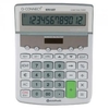 Q-Connect Dual Power ed Desktop Calculator 12-Digit Adjustable Display
