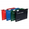 Rexel Crystalfile Extra Suspension File Polypropylene 15mm V-base