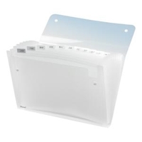 Rexel Ice Expanding File Durable Polypropylene 13 Pocket Stud Closure