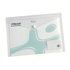 Rexel Ice Popper Wallets A4 Clear with Front Business Card Pocket Pack