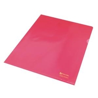 Rexel Nyrex Cut Flush Folder A4 Red Pack of 25 12161RD