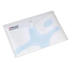 Rexel Popper Wallet Folder Polypropylene A4 Translucent White Ref