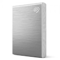 Seagate 1TB One Touch USB External Solid State Drive Silver PC and Mac